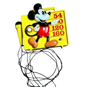 Vintage Disney Mickey Mouse Sing-Along AM transistor radio